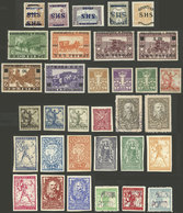 YUGOSLAVIA: Lot Of Stamps With Varieties: Imperforate, Inverted Overprints, And Some More, Very Fine General Quality! - Other & Unclassified