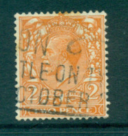 GB 1924 KGV 2d Deep Orange FU Lot66755 - Non Classés