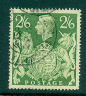 GB 1939-42 KGVI 2/6 Green Royal Arms FU  Lot32752 - Unclassified