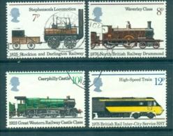 GB 1975 Trains, Public Railroads FU Lot70220 - Non Classificati