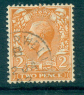 GB 1912-13 KGV 2d Deep Orange Die II FU Lot66737 - Unclassified