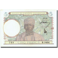 Billet, French West Africa, 5 Francs, 1942, 1942-05-06, KM:25, SPL - West-Afrikaanse Staten