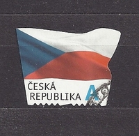 Czech Republic 2015 Gest ⊙ Mi 865 The Flag Of The Czech Republic. Die Flagge Der Tschechische C30 - Oblitérés