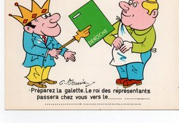 Carte Humoristique  G. MEUNIER   Bon  De Commande DEROCHE Charenton ( Format 14,5 X 10 Cm ) - Meunier, G.