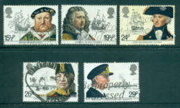 GB 1982 Commanders & Their Ships FU Lot32917 - Non Classés