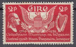 EIRE - IRLANDA - 1939 -  Yvert 75 Nuovo MH, 2 P. - Unused Stamps