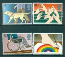 GB 1981 International Year Of The Disabled MLH Lot53301 - Non Classés