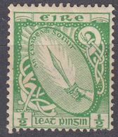 EIRE - IRLANDA - 1922 -  Yvert 40 Nuovo MH, 1/2 P. - Ongebruikt