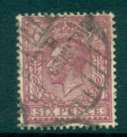 GB 1912-13 KGV 6d Rose Lilac FU Lot66742 - Ohne Zuordnung