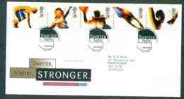 GB 1996 Swifter, Higher, Stronger, Much Wenlock FDC Lot51400 - Unclassified