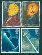 GB 1991 Scientists & Their Technology MLH Lot53452 - Ohne Zuordnung