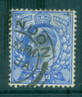 GB 1902-11 KEVII 2 1/2d Ultramarine FU Lot66724 - Unclassified