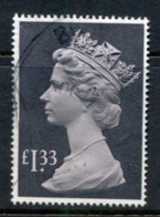 GB 1984 Tall Machin High Value ?1.33 FU - Unclassified