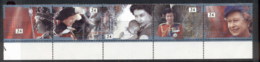 GB 1992 QEII Accession 40th Anniv Str5 MUH - Zonder Classificatie