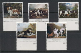 GB 1991 Dog Paintings By George Stubbs MUH - Ohne Zuordnung