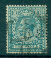 GB 1912-13 KGV 10d Light Blue (perfin BS)FU Lot66746 - Non Classés