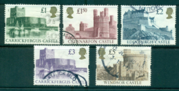 GB 1992-95 Castles Syncopated (5) FU Lot33005 - Unclassified