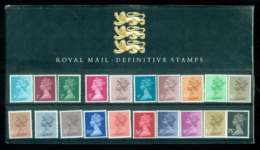 GB 1984 Machin ½p-75p Definitive Pk0 (mount Mark On Reverse)POP Lot51740 - Zonder Classificatie