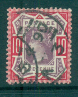 GB 1887-92 QV Jubilee 10d Carmine Rose & Lilac FU Lot66713 - Sonstige & Ohne Zuordnung