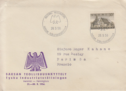 Enveloppe FDC  1er  Jour    FINLANDE   Eglise  De   LAMMI   1956 - FDC