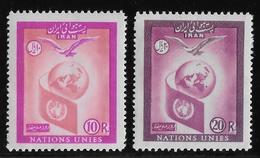 Iran Poste Aérienne N°83/84 - Oiseaux - Neuf ** Sans Charnière -  TB - Iran