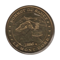 63-0191 - JETON TOURISTIQUE MDP - Le Mont Dore - Sommet Du Sancy 1886m - 2010.2 - 2010