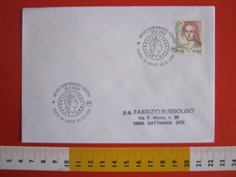 A.01 ITALIA ANNULLO - 2002 CAMPOBASSO FESTA DI ADDIO ALLA LIRA RIPRODOTTA MONETA MONEY - Münzen