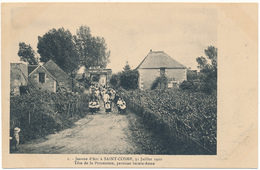 LA RICHE - Jeanne D'Arc à Saint Cosme, 1910 - Tête De La Procession - La Riche