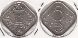 Antille Olandesi 5 Cents 1975 KM#13 - Used - Antillas Neerlandesas