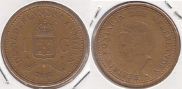Antille Olandesi 1 Gulden 2010 Km#37 - Used - Netherlands Antilles