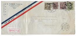 CHINA - 1946 - ENVELOPPE RECOMMANDEE De TIENTSIN => LILLE (NORD) - 1912-1949 Repubblica