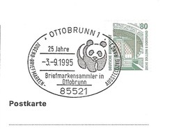 ALLEMAGNE DEUTSCHLAND GERMANY ANIMAL OURS PANDA BAREN OTTOBRUNN 85521 1995 BJÖRNAR BEAR OSOS ORSI - Bears