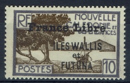 Wallis And Futuna,  New Caledonia Overprint "France Libre", 10c., 1941, MNH VF - Nuovi