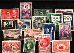 90332)  Australia LOTTO FRANCOBOLLI -MLH* - Mint Stamps