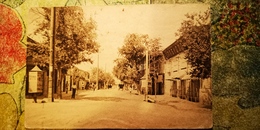 Russian Asia. Ashkhabad (Turkmenistan) Libkneht Street - OLD PC  1920s - Turkmenistan