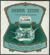 Sierra Leone 1970 - Diamonds Diamants - Minerals Minéraux - Timbre Neuf Avec Trace De Charnière. - Minéraux