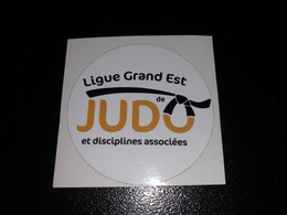 Autocollant Ligue Grand Est De JUDO - Artes Marciales