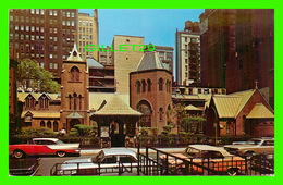 NEW YORK CITY, NY - LITTLE CHURCH AROUND THE CORNER -  DEXTER PRESS INC - ANIMATED WITH CARS FORD, - Kerken