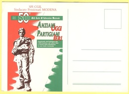 Tematica - Sindacati - SPI-CGIL - 1945-1995 - 50° Anniversario Della Lotta Di Liberazione Nazionale - Anziani Oggi/Parti - Vakbonden