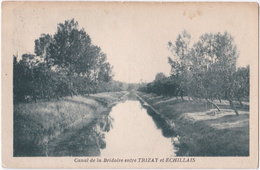 17. Canal De La Bridoire Entre TRIZAY Et ECHILLAIS - Zonder Classificatie