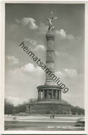 Berlin - Die Neue Siegessäule - Foto-AK 30er Jahre - Verlag Theo Heep - Dierentuin