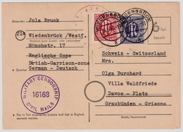 1946, Not-GA Ins Ausland  -Bedarf !   , A1741 - Cartas & Documentos