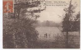 95..MOURS VILLA SAINT REGIS  1916 PLAN DE SITUATION AU DOS  TBE - Mours