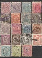 Espagne - Lot 19 Timbres 1892/97 - Steuermarken/Dienstmarken