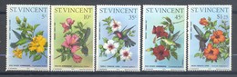 Saint-Vincent, Yvert 444/448, Scott 465/469, MNH - St.Vincent (...-1979)