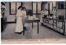 Eeklo Eeclo Institut Notre Dame Aux Epines PAvillon St.Paul 13-cuisineverstuurd 1912 A WInghene - Eeklo