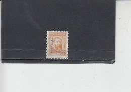 ARGENTINA  1955-65 - Yvert S 379 - Servizio - Oficiales