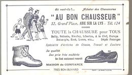 Buvard AU BON CHAUSSEUR 32, Grande Place à AIRE SUR LA LYS - Chaussures