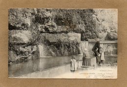 CPA - LIFFOL-le-GRAND (88) - Aspect De L'abreuvoir, Fontaine-lavoir Et De La Roche De Villouxel Dans Les Années 20 - Liffol Le Grand