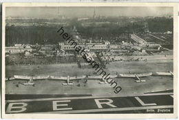 Berlin - Flughafen - Foto-Ansichtskarte - Tempelhof